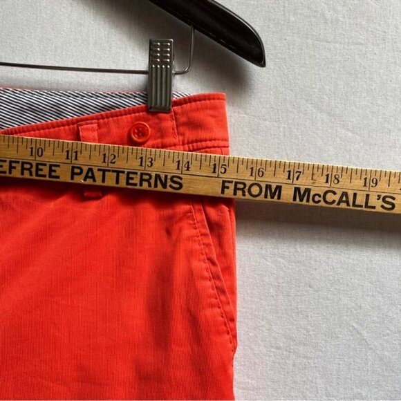 Cambio orange cotton cuffed trouser pants Sz 6 - Picture 11 of 11